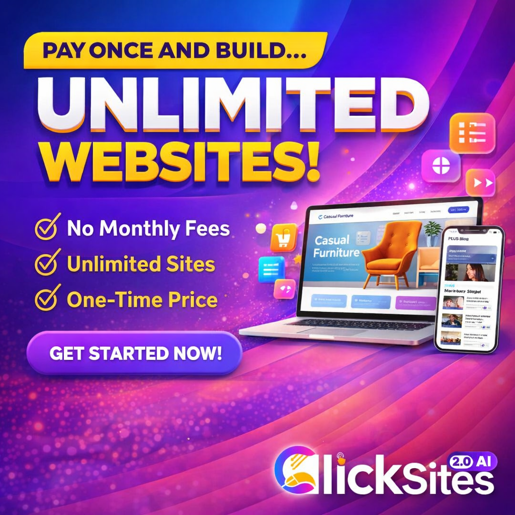 ClickSites.ai Facebook ad