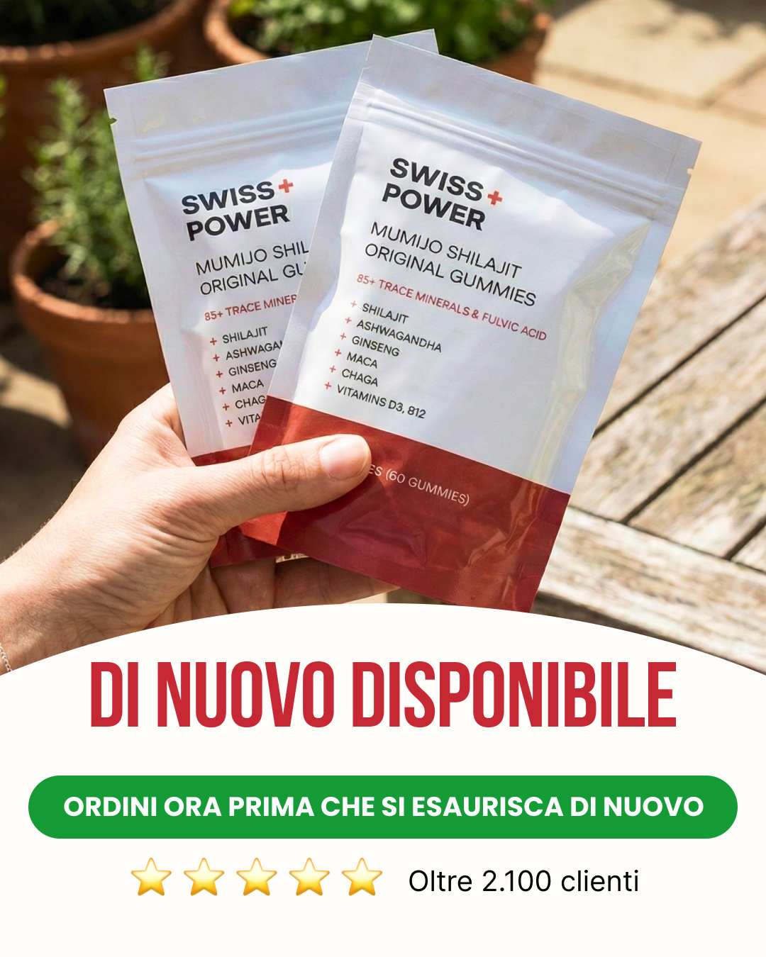 Swiss Power Italia Facebook ad
