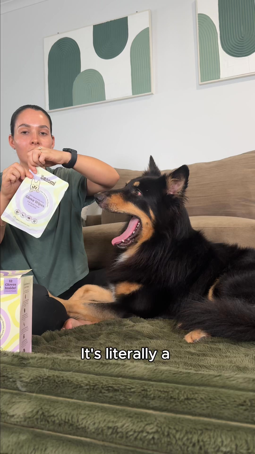 The Groomi Facebook ad: This Dog Bath hack is