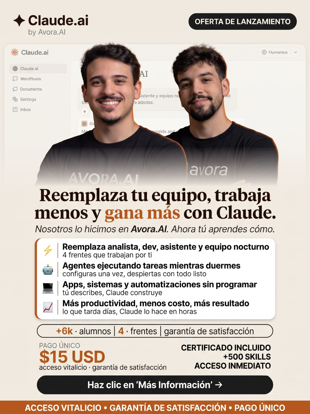 Avora Code Facebook ad
