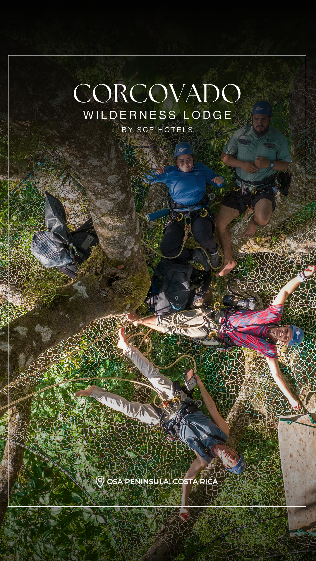SCP Corcovado Wilderness Lodge Facebook ad