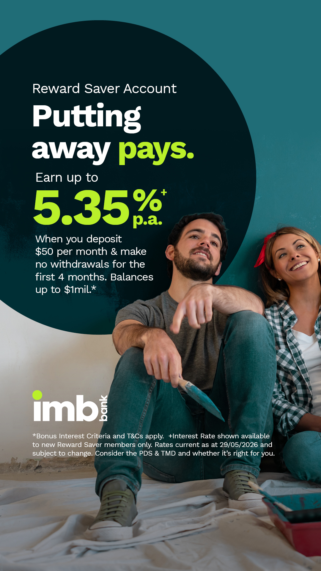 IMB Bank Facebook ad