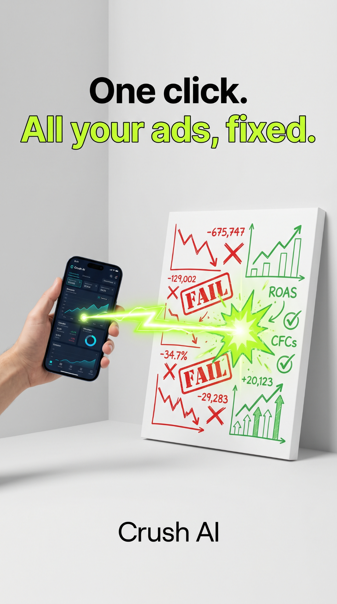 trycrush.ai Facebook ad