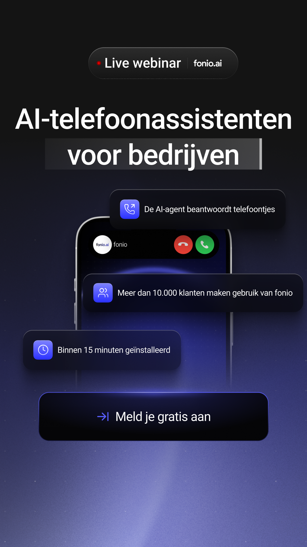 Fonio.ai Facebook ad