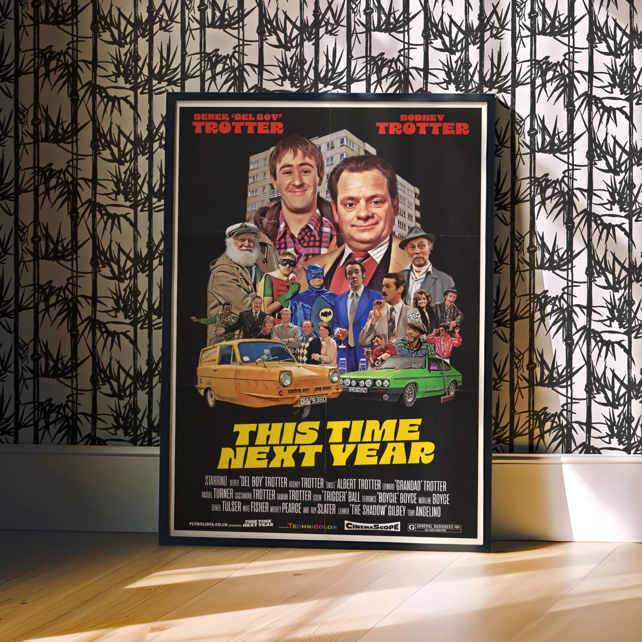 Futbolista Facebook ad: An illustrated tribute to Only Fools & Horses…