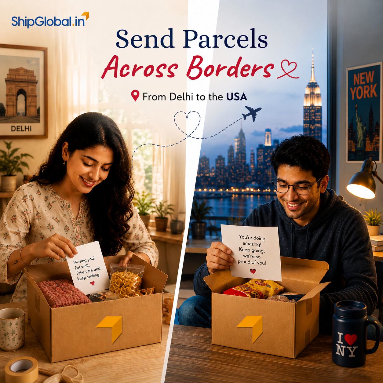 ShipGlobal.in Facebook ad