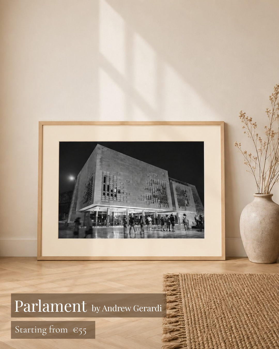 Gwarniċ Facebook ad: Bespoke Artwork & Framing