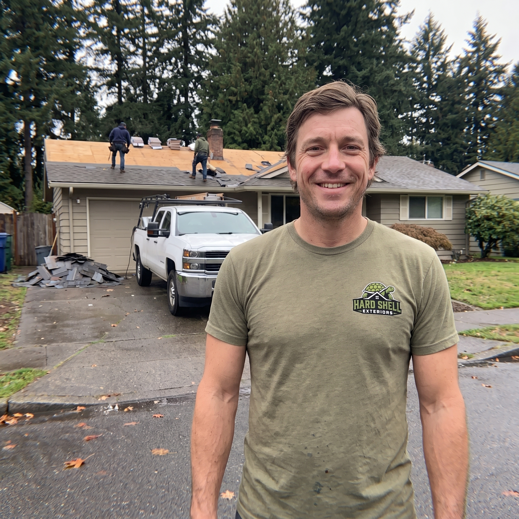 Hard Shell Exteriors Facebook ad: New Roof, Done Right