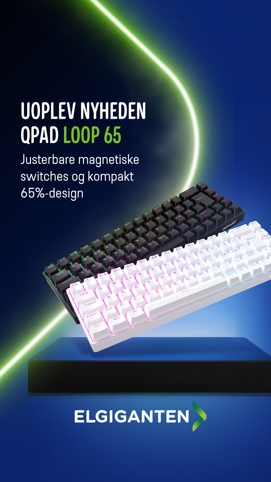 Elgiganten Gaming DK Facebook ad from Feb 23, 2026