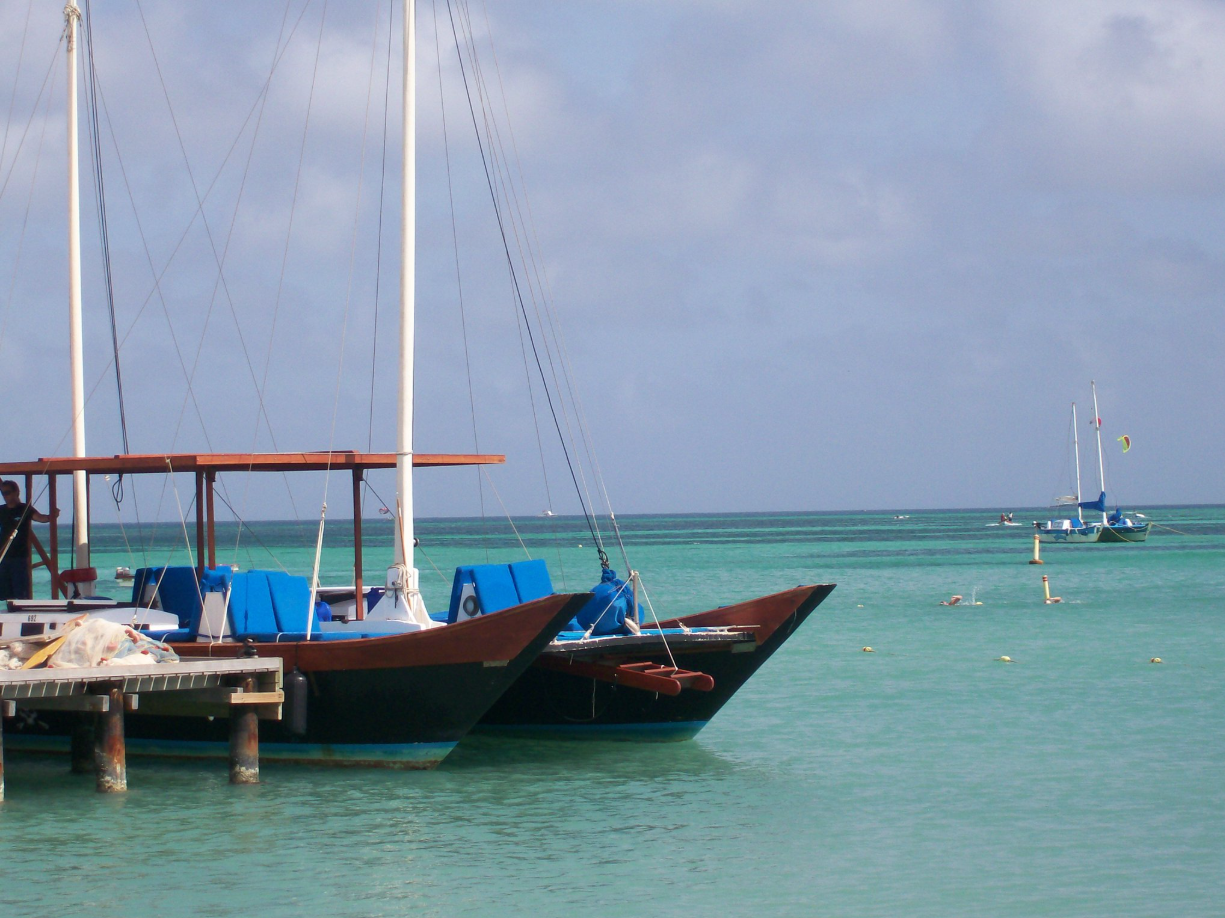 Black Pearl & Blue Melody Sailing Tours Aruba Facebook ad: Blue Melody Sailing Tours Aruba