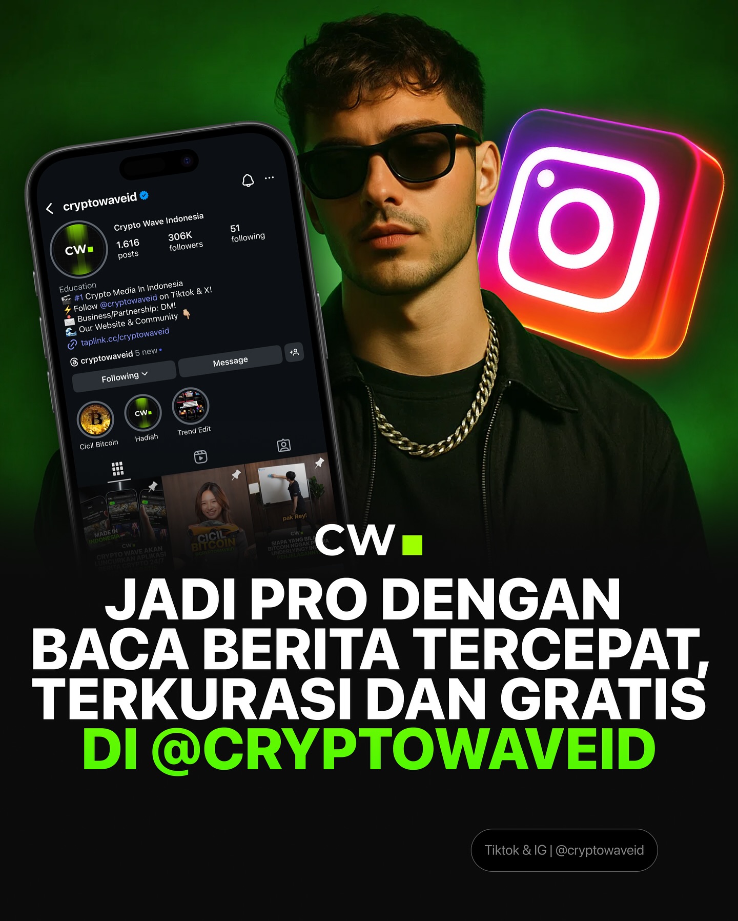 Cryptowave ID Facebook ad