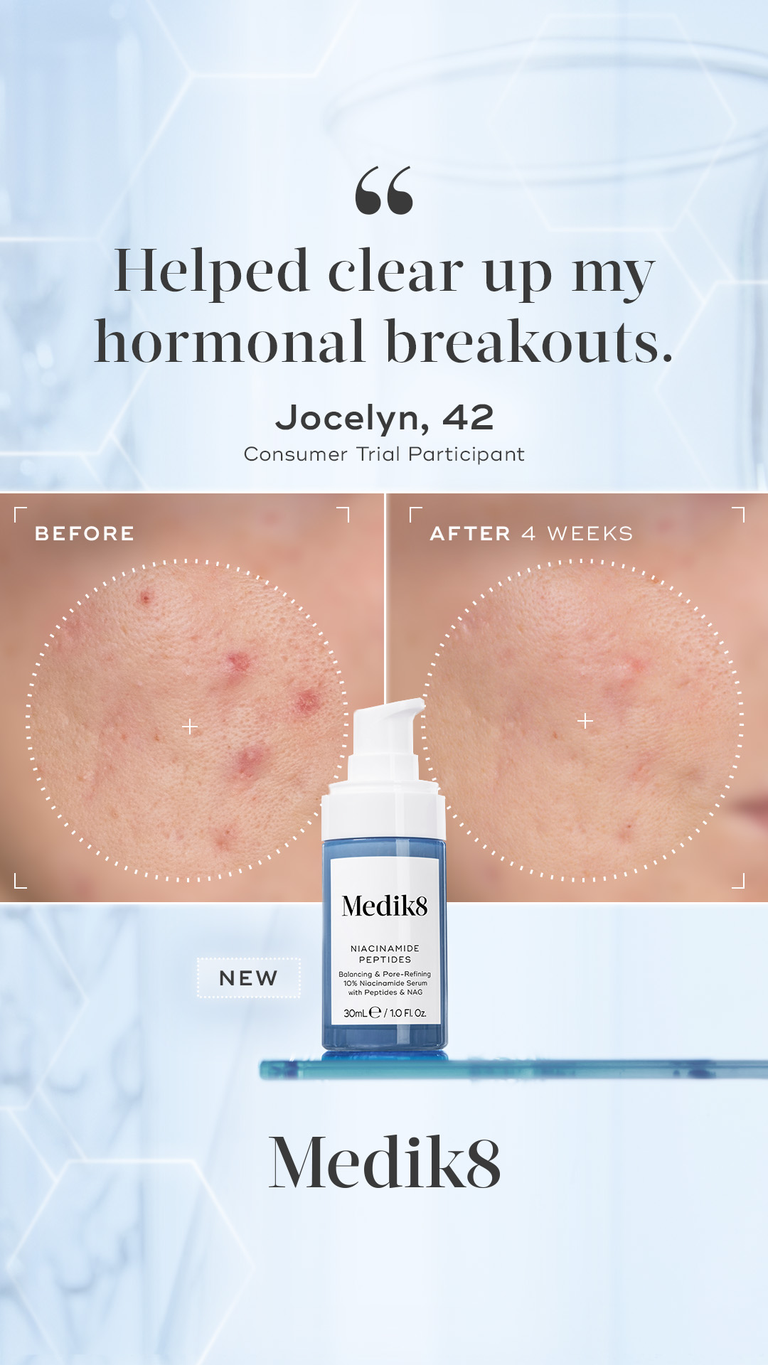 Medik8 Facebook ad
