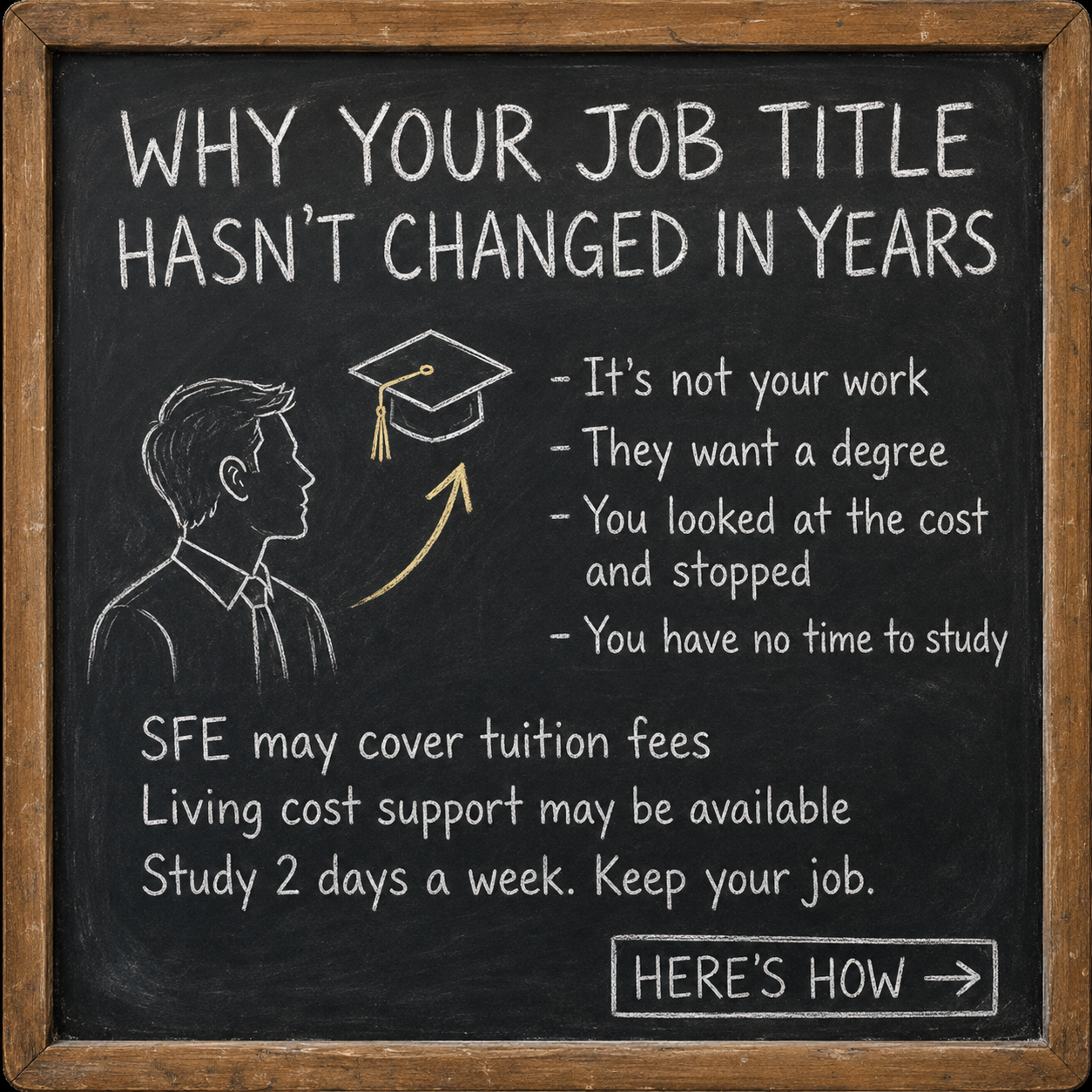 PrimeLeed Facebook ad: Take The Next Step In Your Career