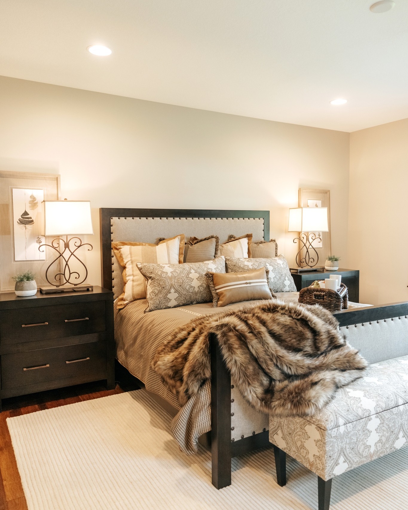 The Great Furniture Gallery Facebook ad: Create a space that feels like home-warm, inviting…