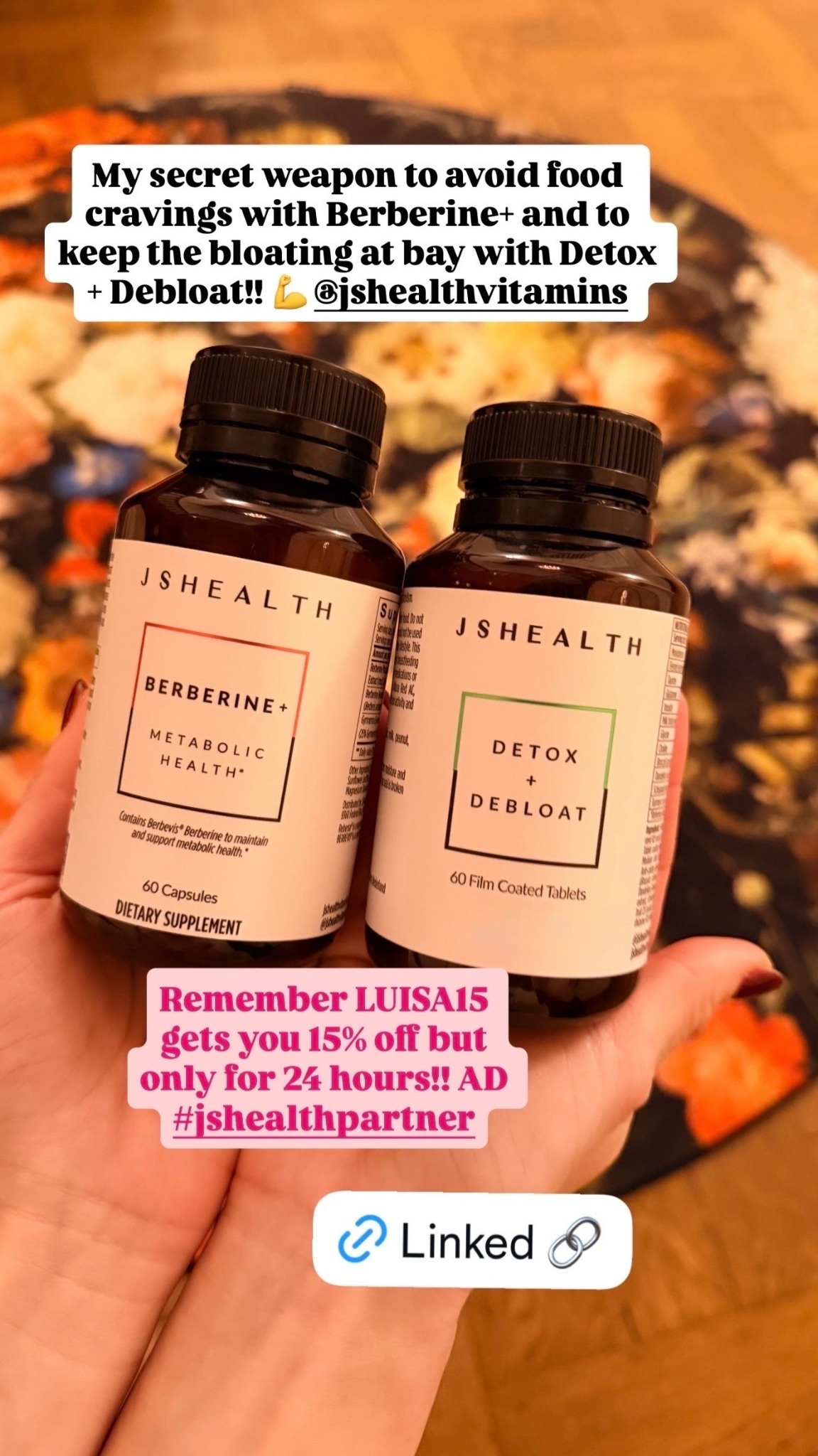 JSHealth Vitamins Facebook ad