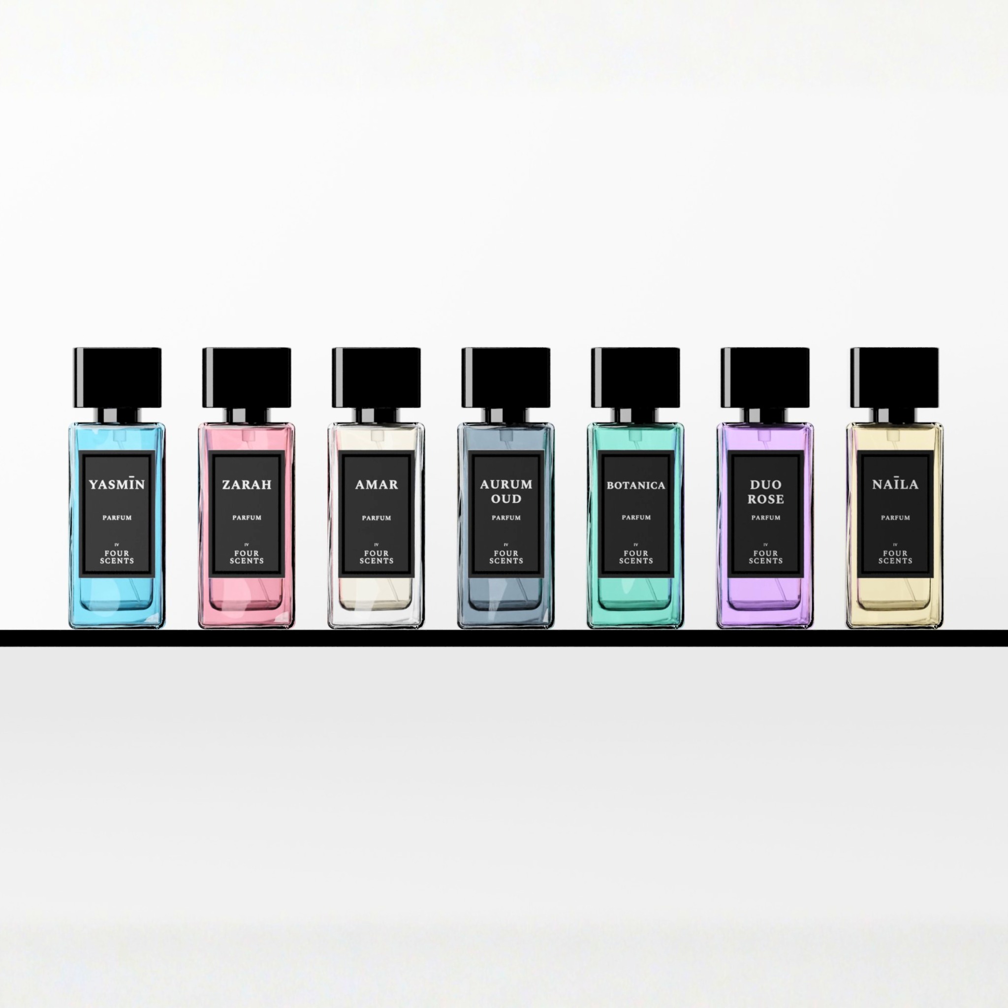 Four Scents Botanical Facebook ad: A scent that speaks before you do.