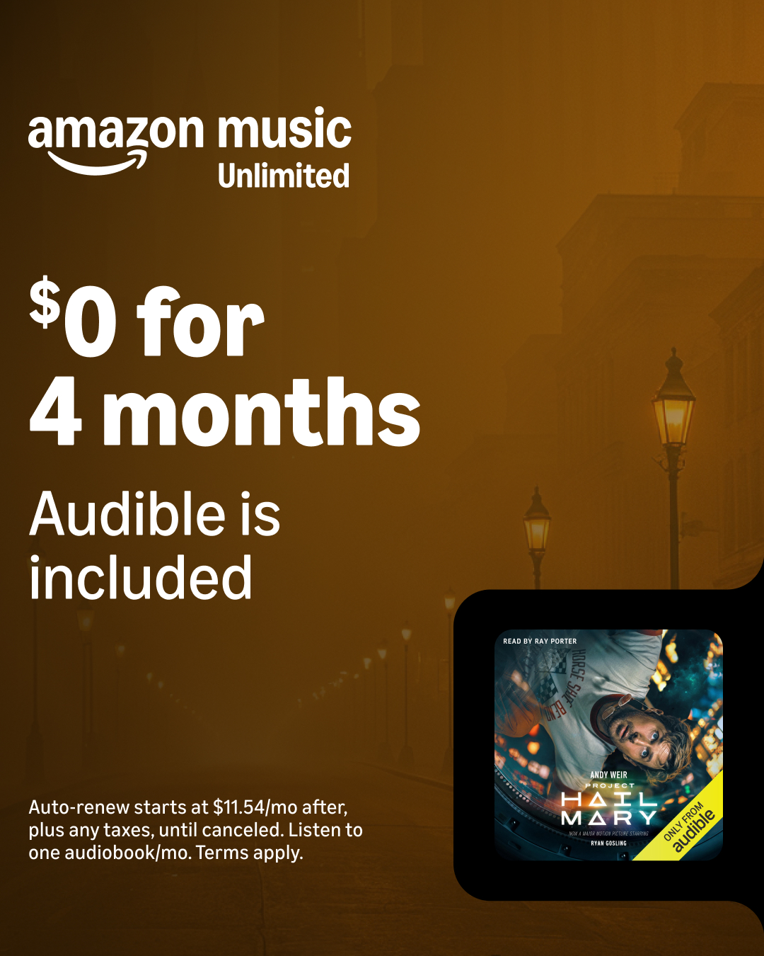 Amazon Music Facebook ad