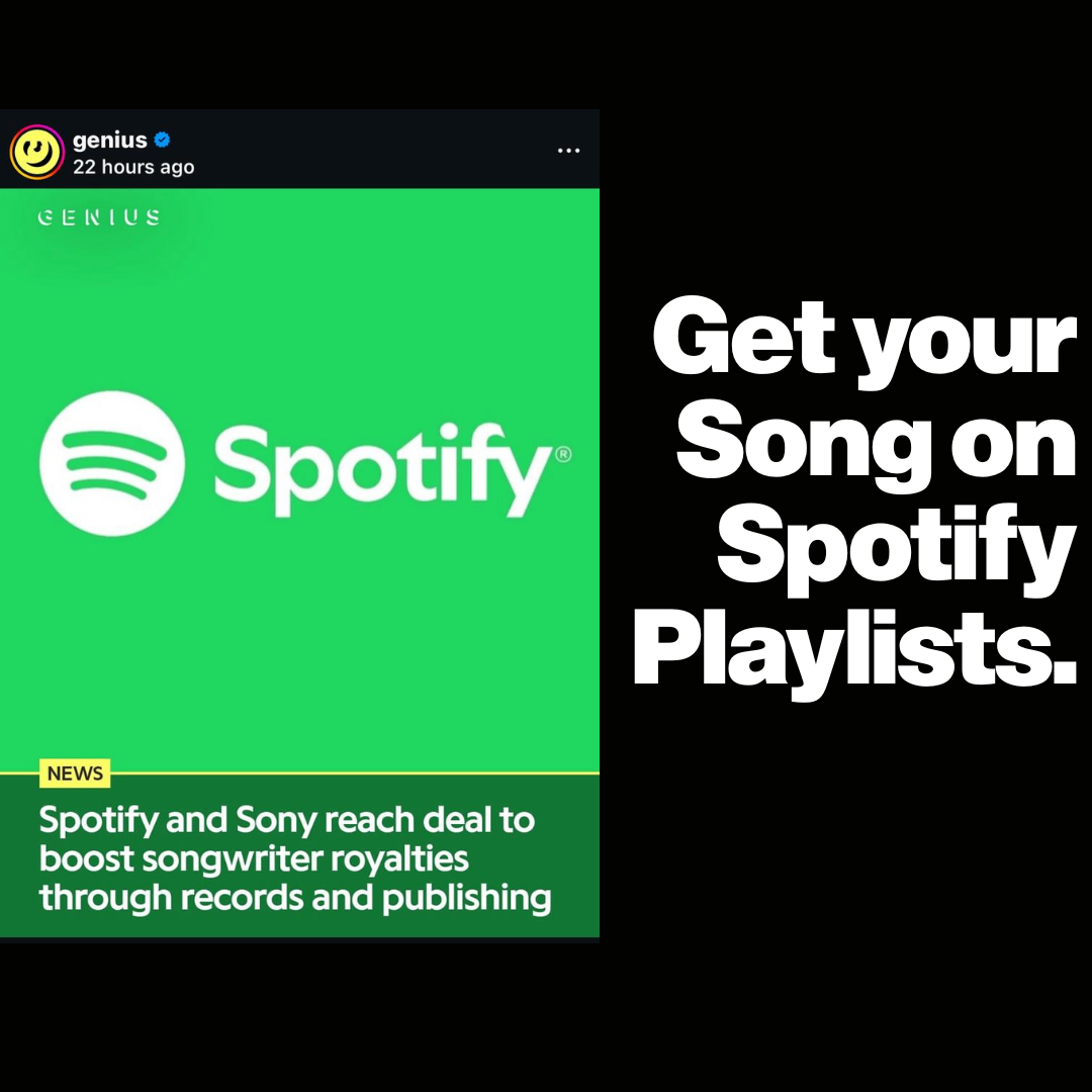 Playlist Booker Facebook ad