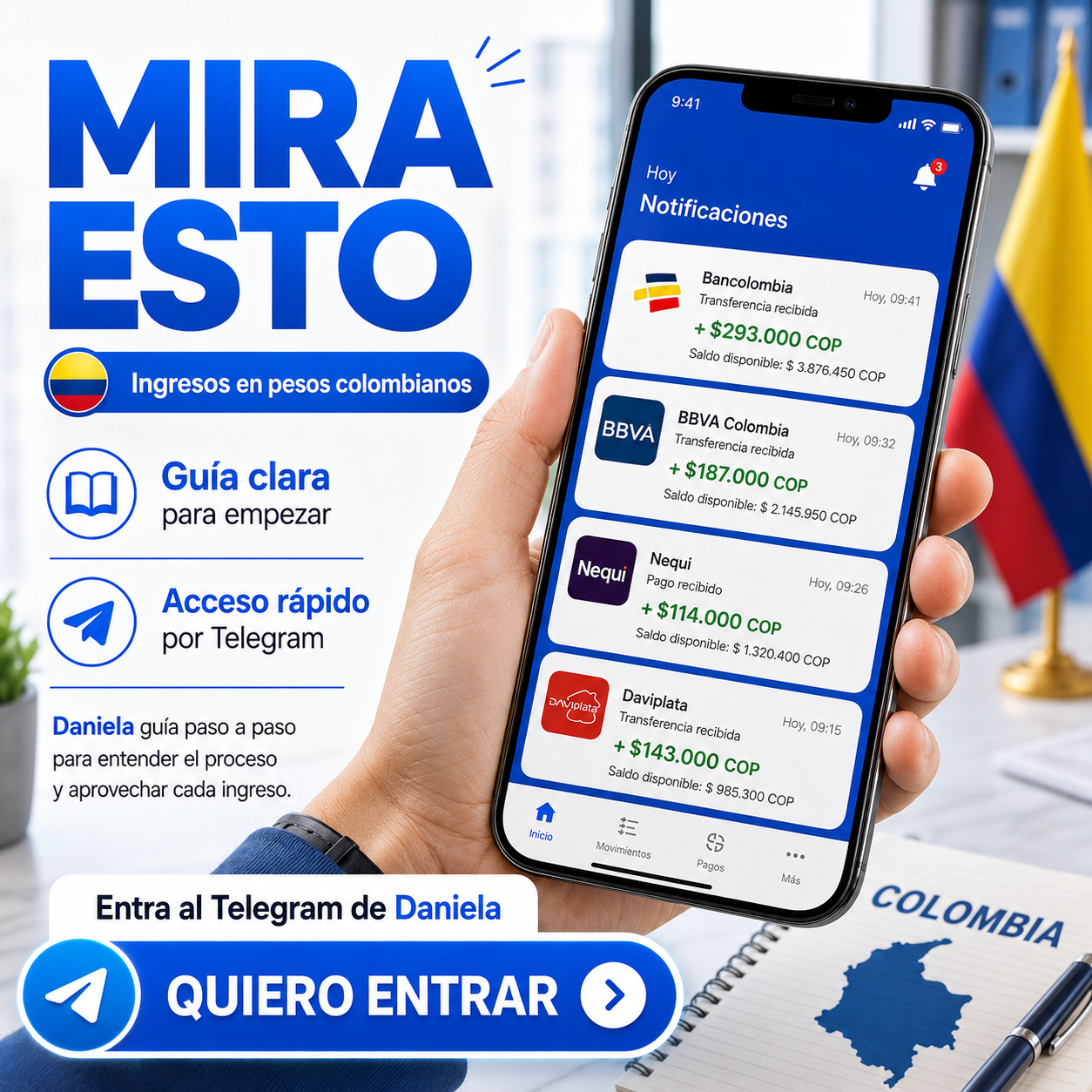 Joshua Miller Facebook ad: Mapa Sereno Colombia | Comunidad educativa de organización…