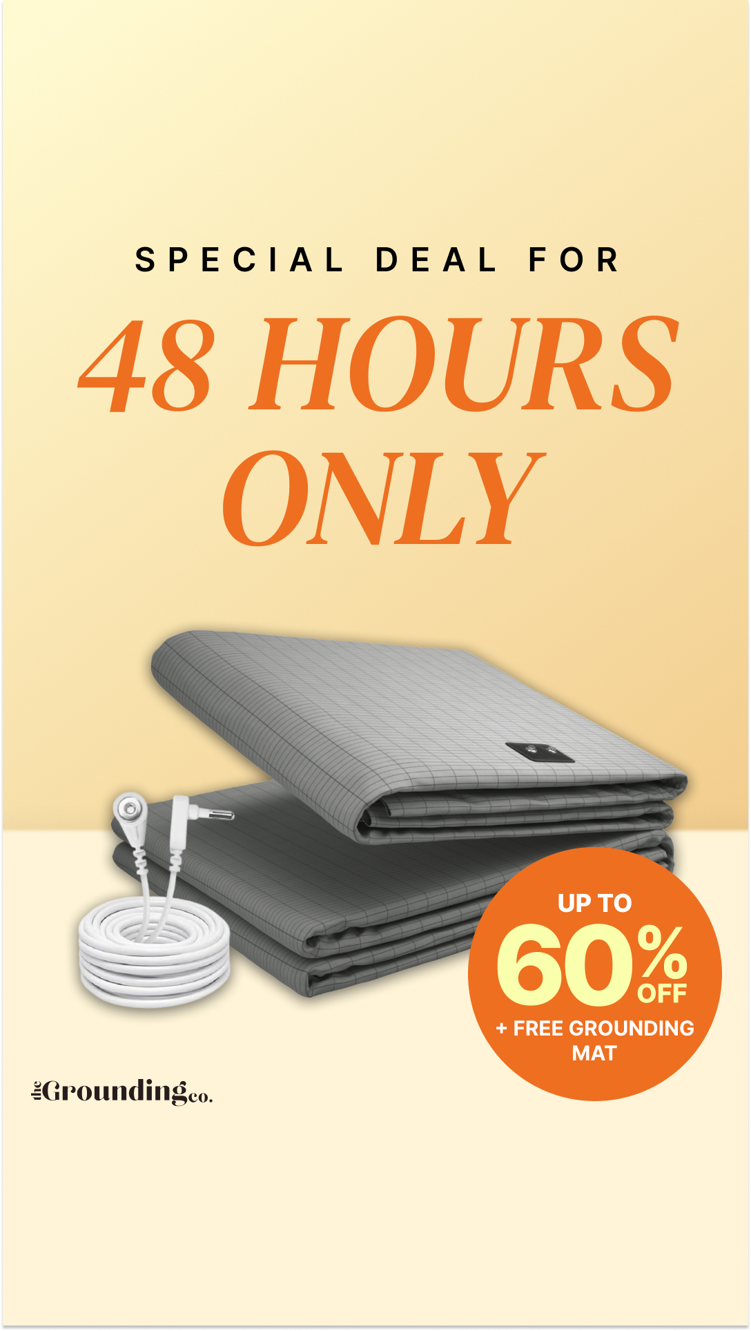 The Grounding Co Facebook ad