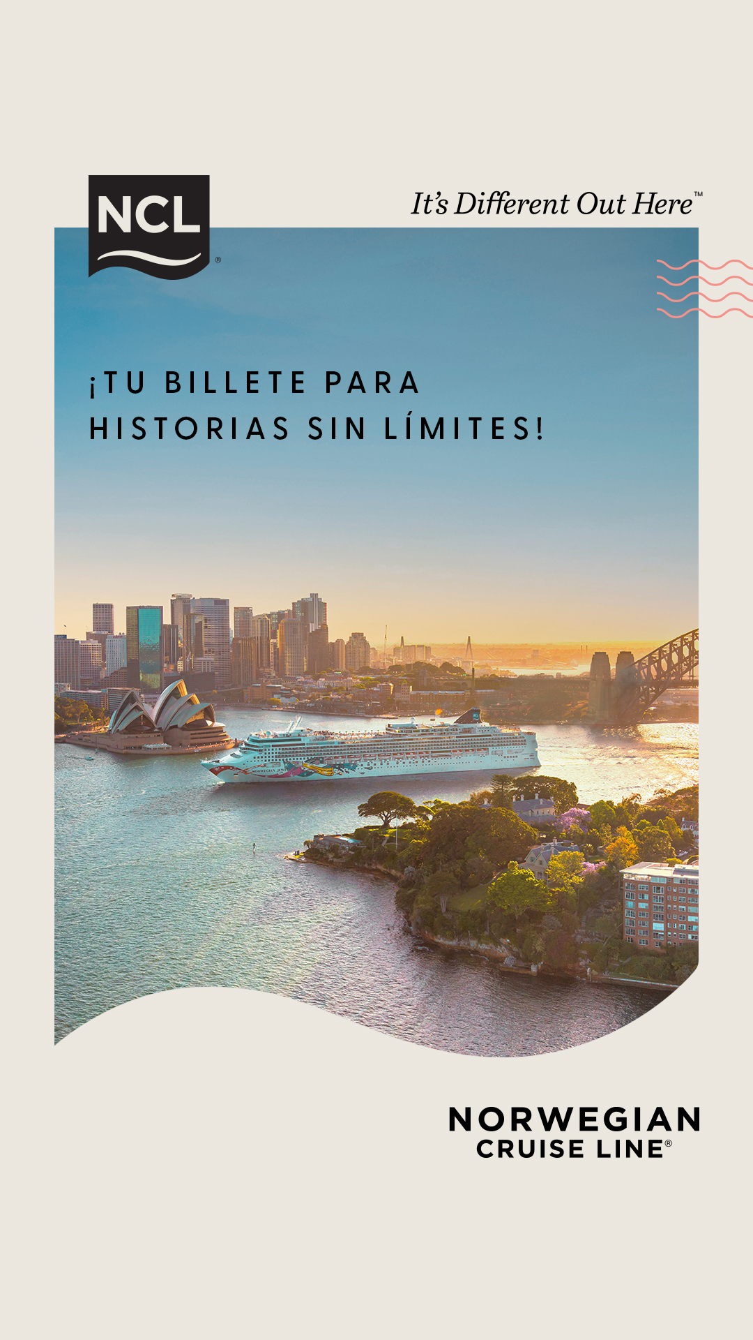 Norwegian Cruise Line Facebook ad from Jun 1, 2026