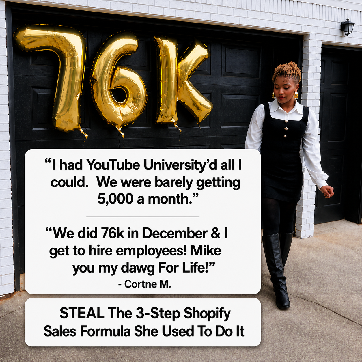 Max Your Sales Facebook ad: [FREE MASTERCLASS] Serious Shopify Sellers Only
