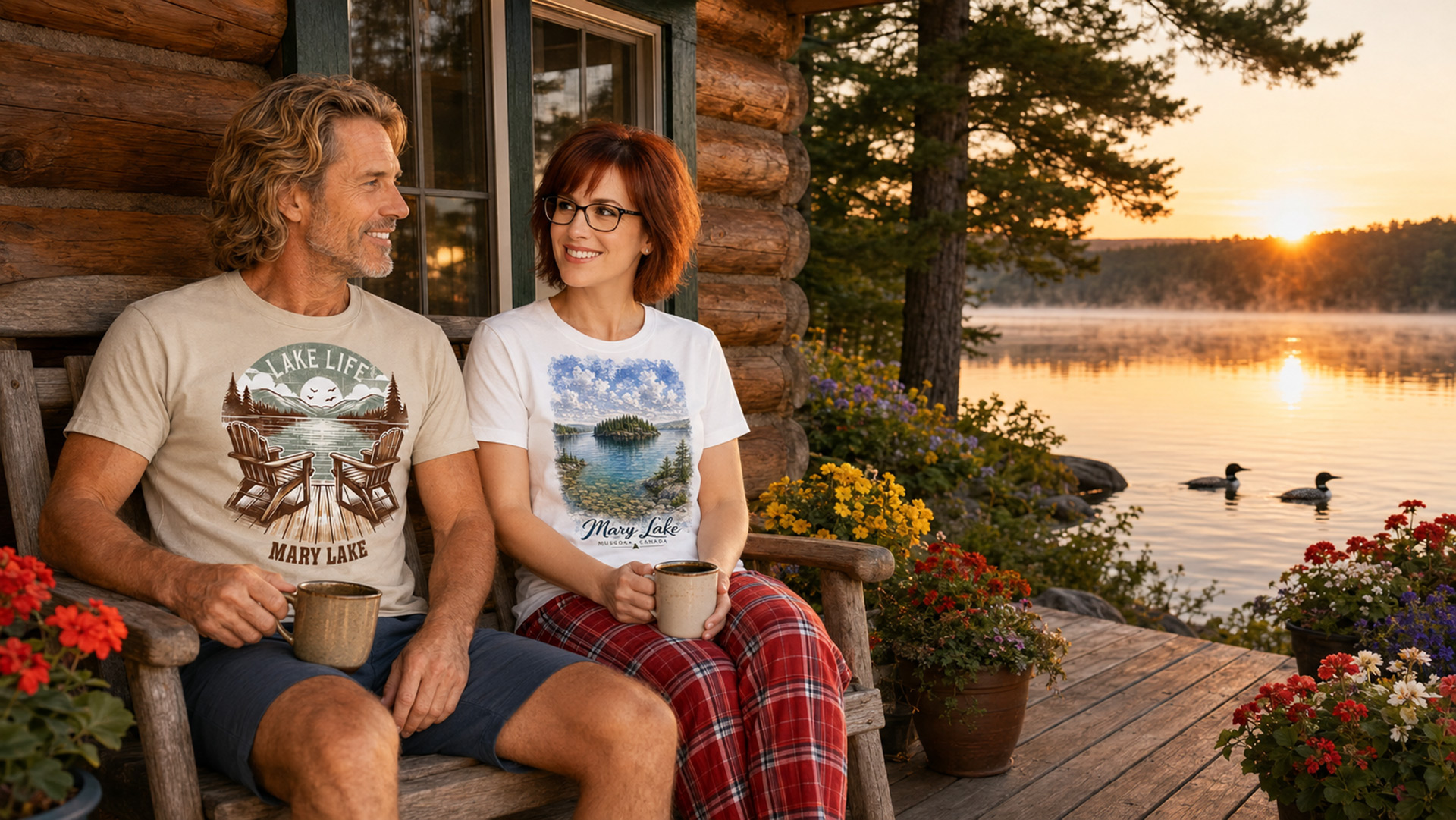 VirtualTees.ca Facebook ad: Dive Into Your Lake Life