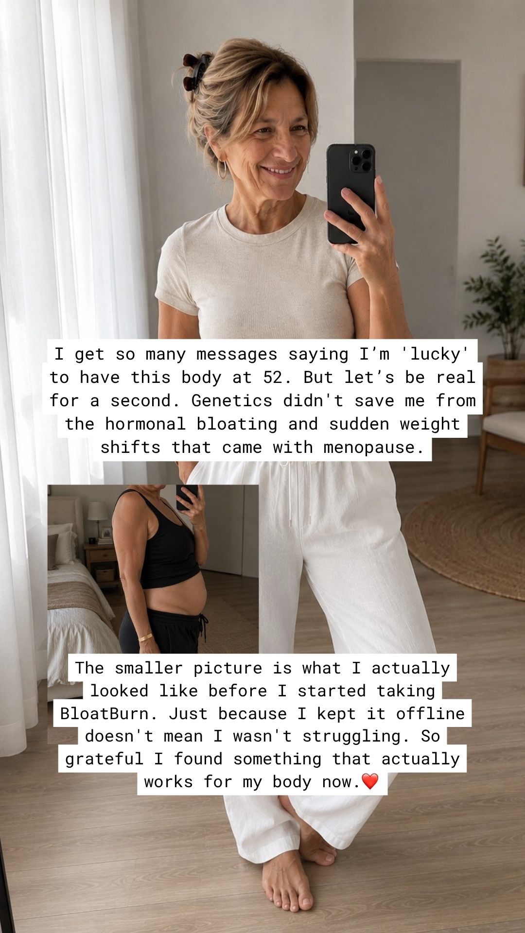 Beyond The Bloat Facebook ad