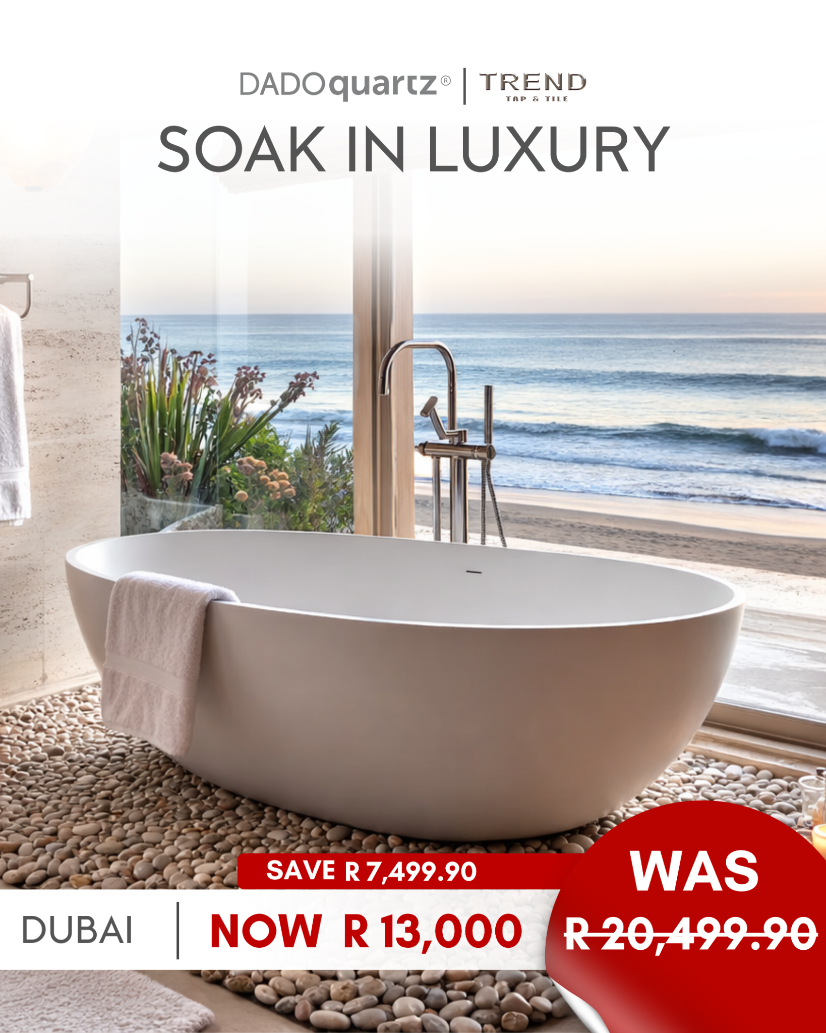 Trend Tap & Tile Facebook ad