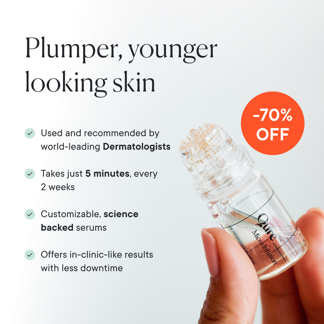 Qure Skincare Facebook ad