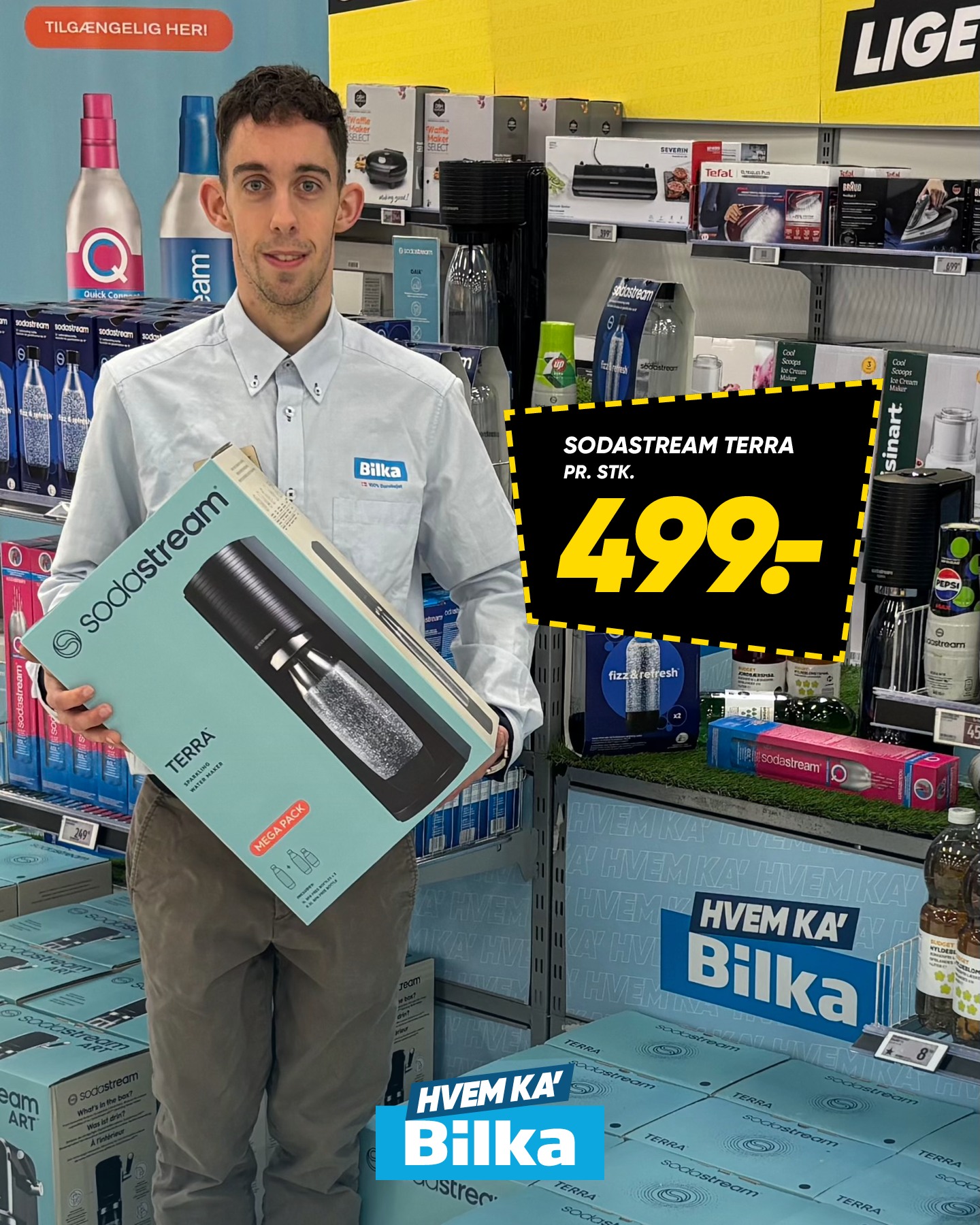 Bilka Facebook ad: Se mere i avisen