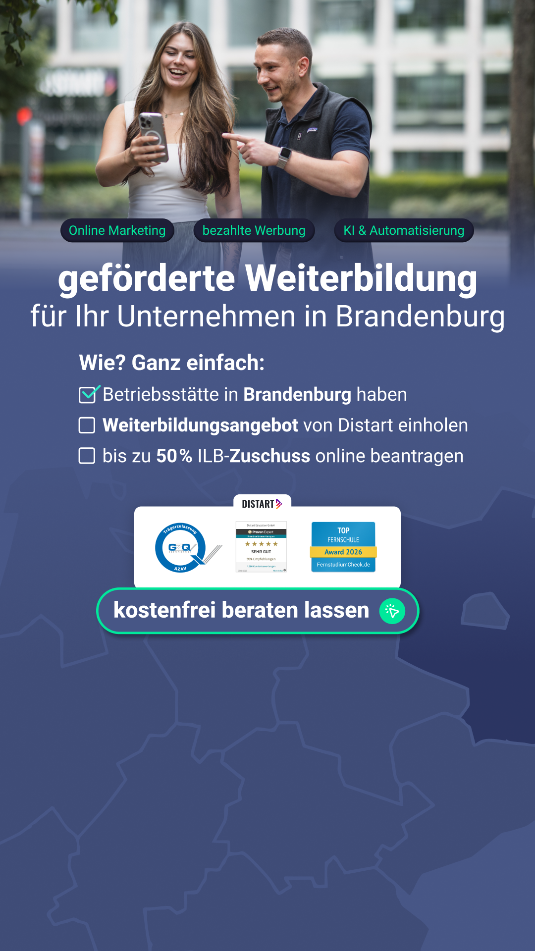 Distart Facebook ad