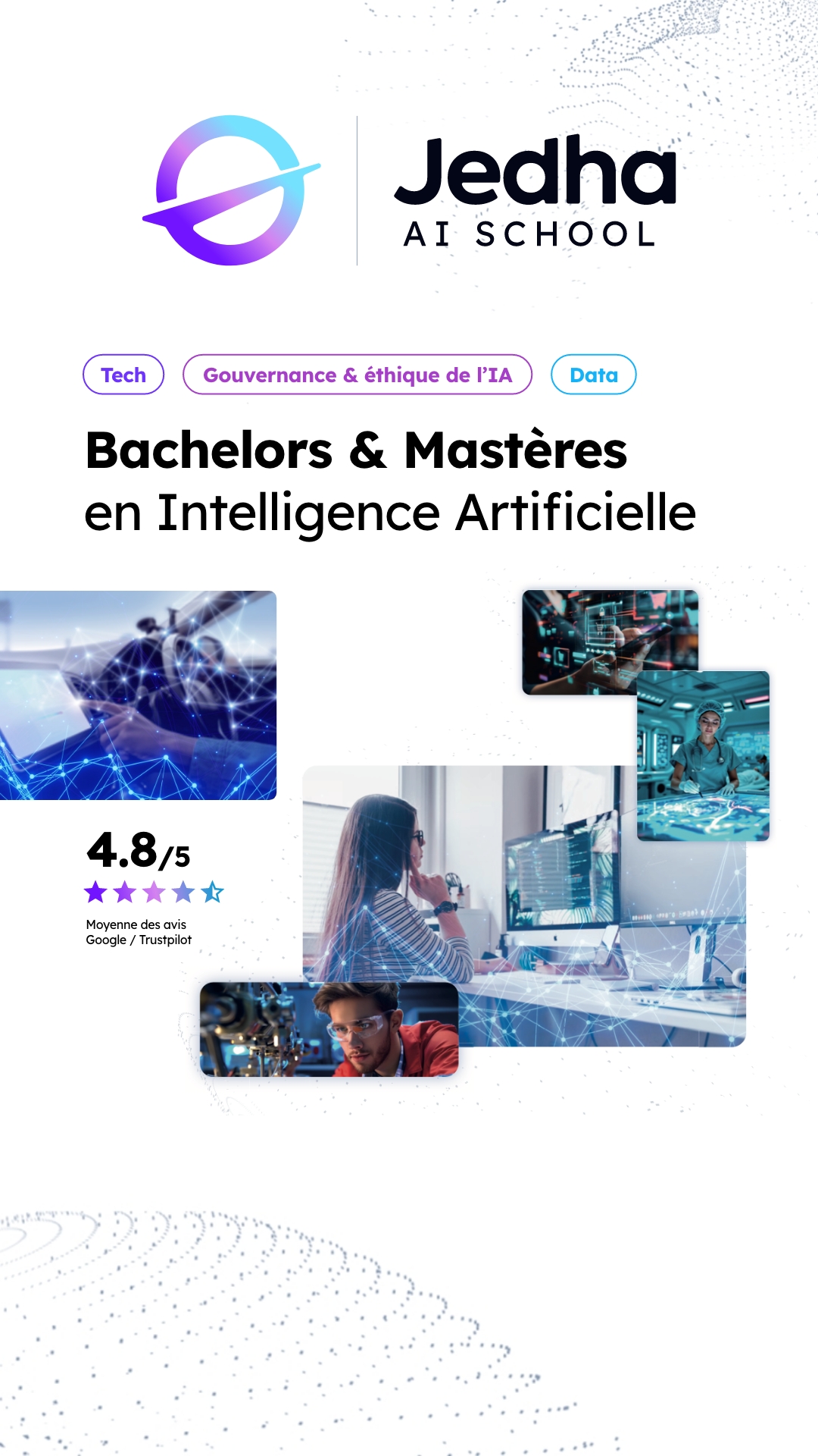 Jedha Facebook ad: Formez-vous à l’IA et à la Data