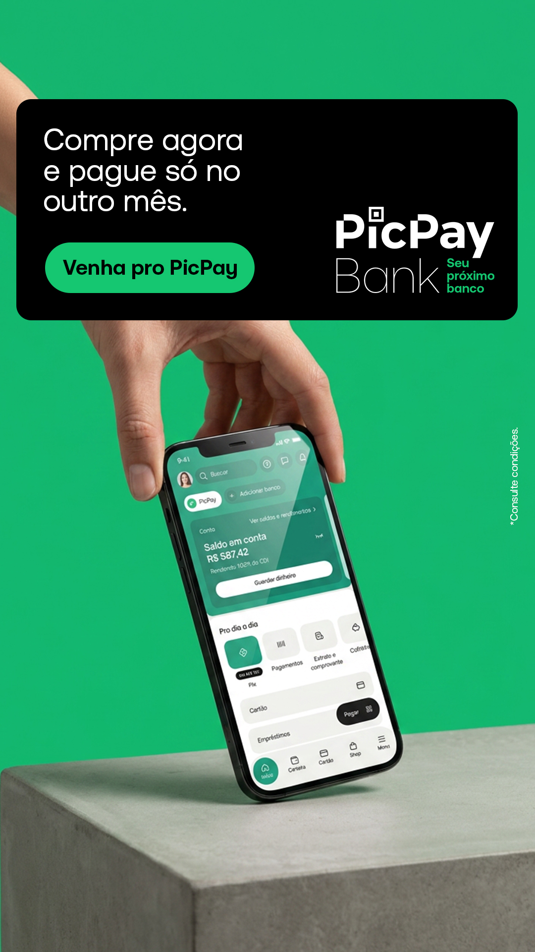 PicPay Facebook ad