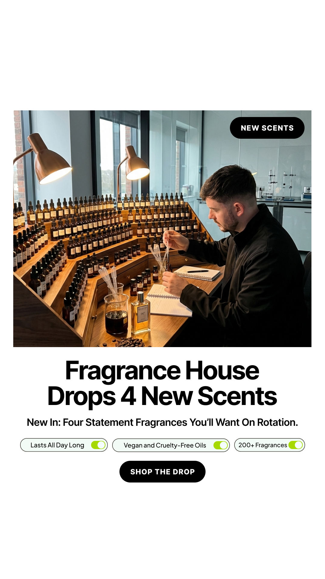The Essence Vault Facebook ad from Mar 4, 2026