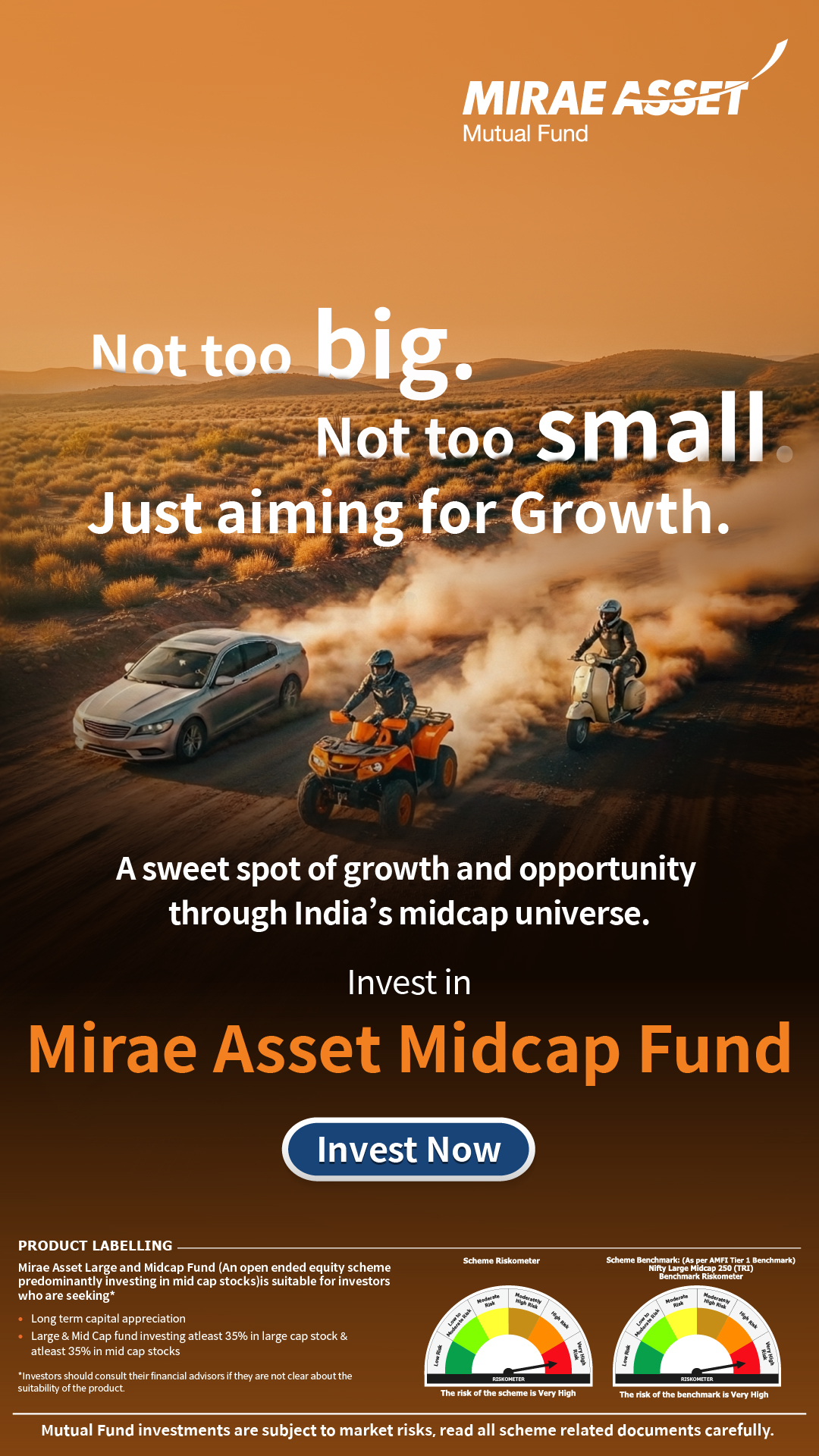 Mirae Asset India Facebook ad
