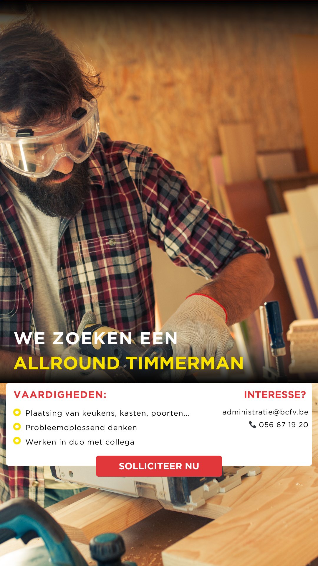 Bouwcenter Frans Vlaeminck Facebook ad