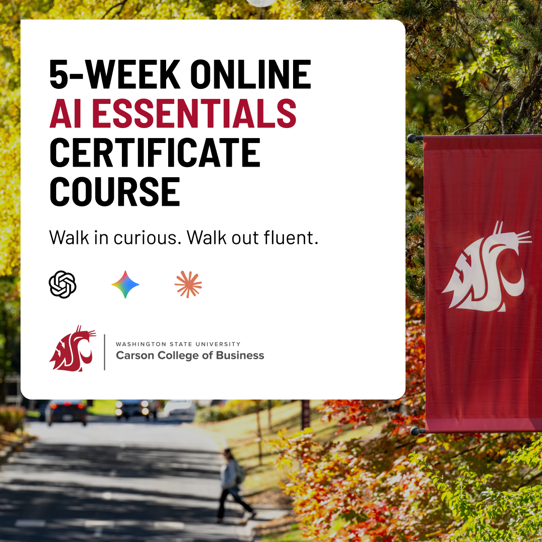 WSU Carson College of Business Facebook ad
