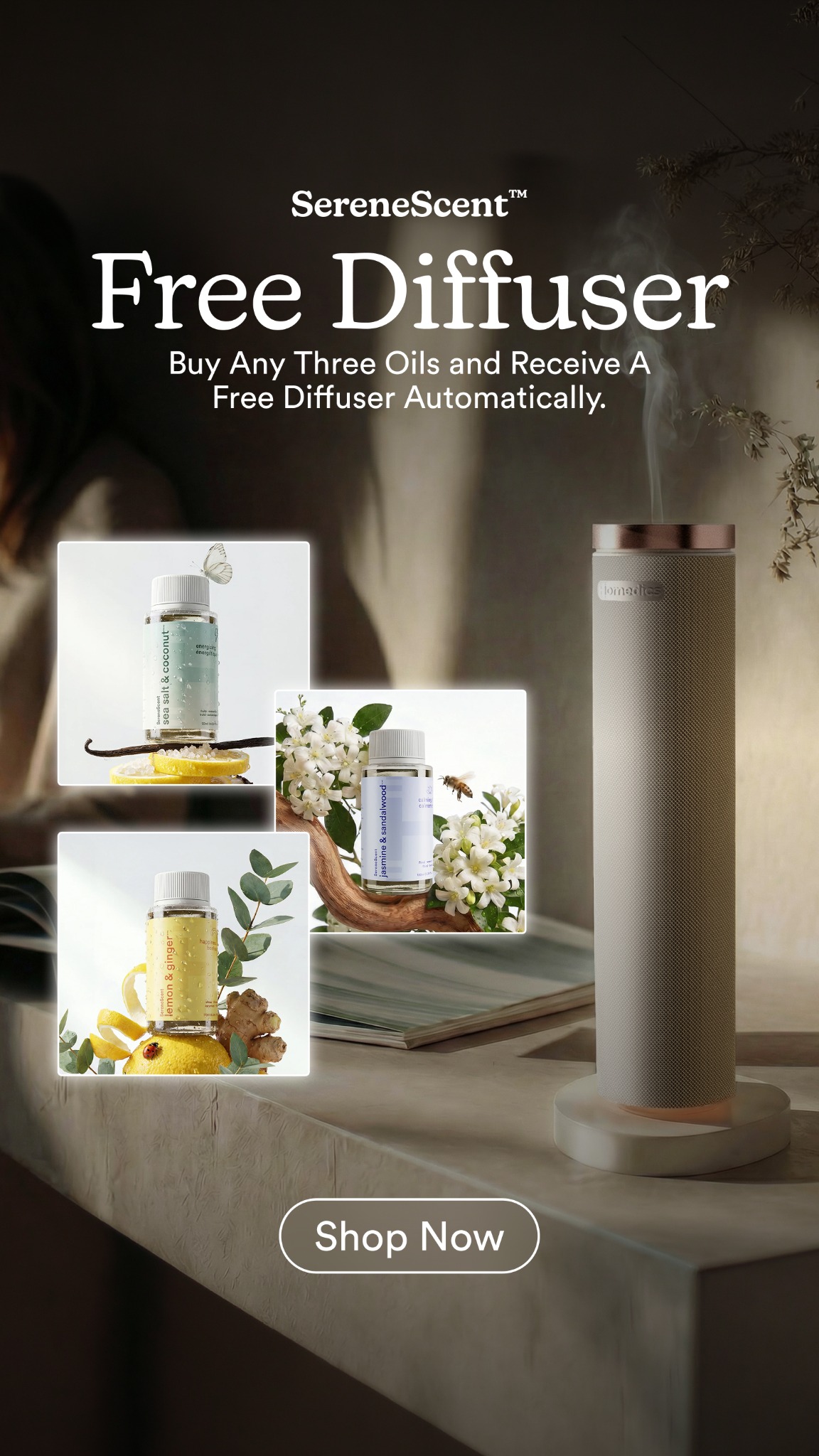 Homedics Facebook ad