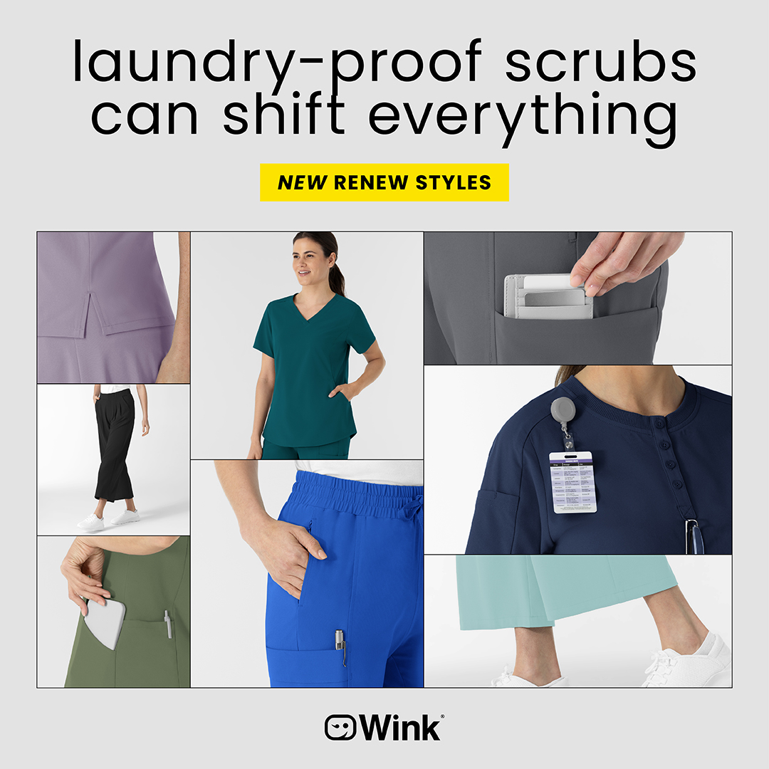 Wink Scrubs Facebook ad