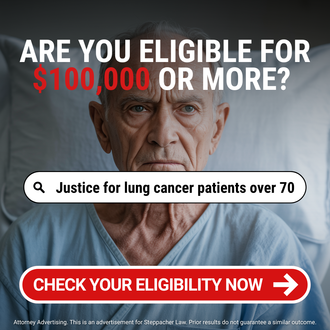 Lung Cancer Law Group Facebook ad