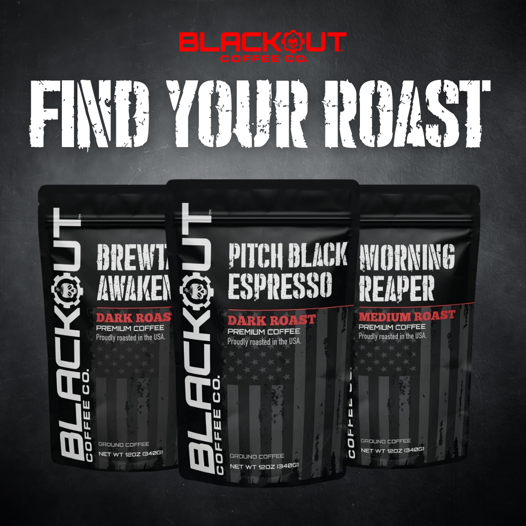 Blackout Coffee Co. Facebook ad