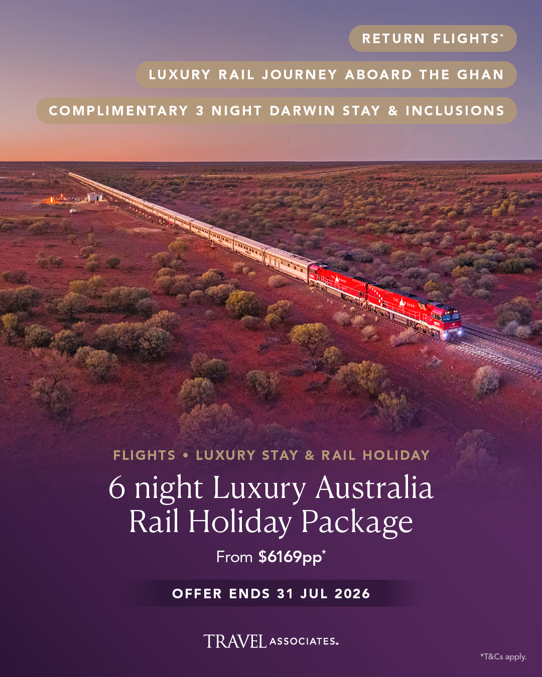 Travel Associates New Zealand Facebook ad