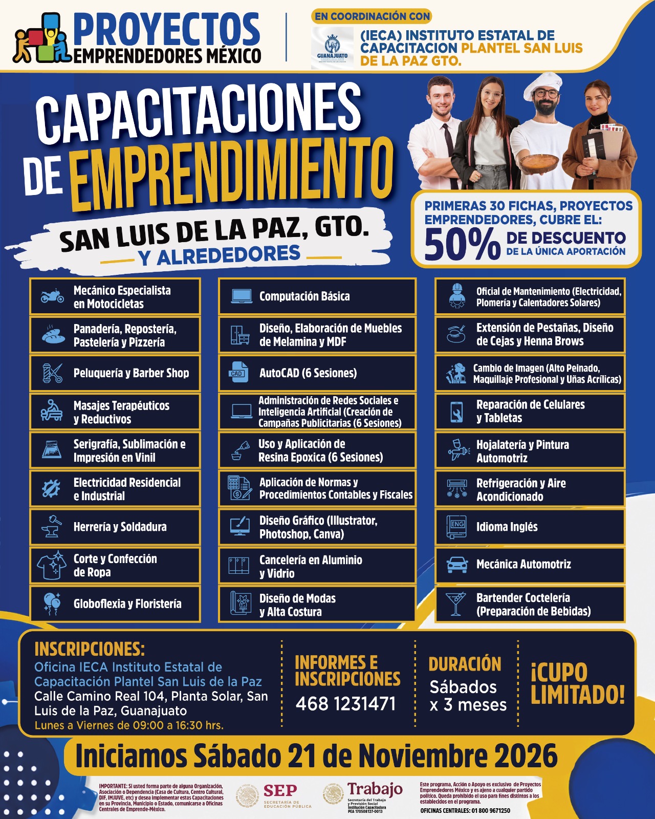 Capacita Emprendedores México  Facebook ad