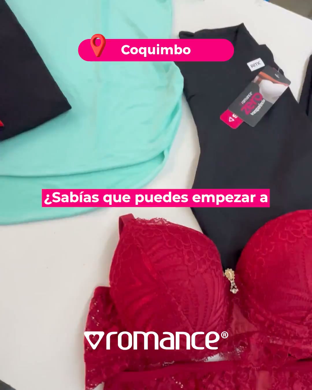 Distribuidora Romance Airin Coquimbo Facebook ad from Sep 21, 2026