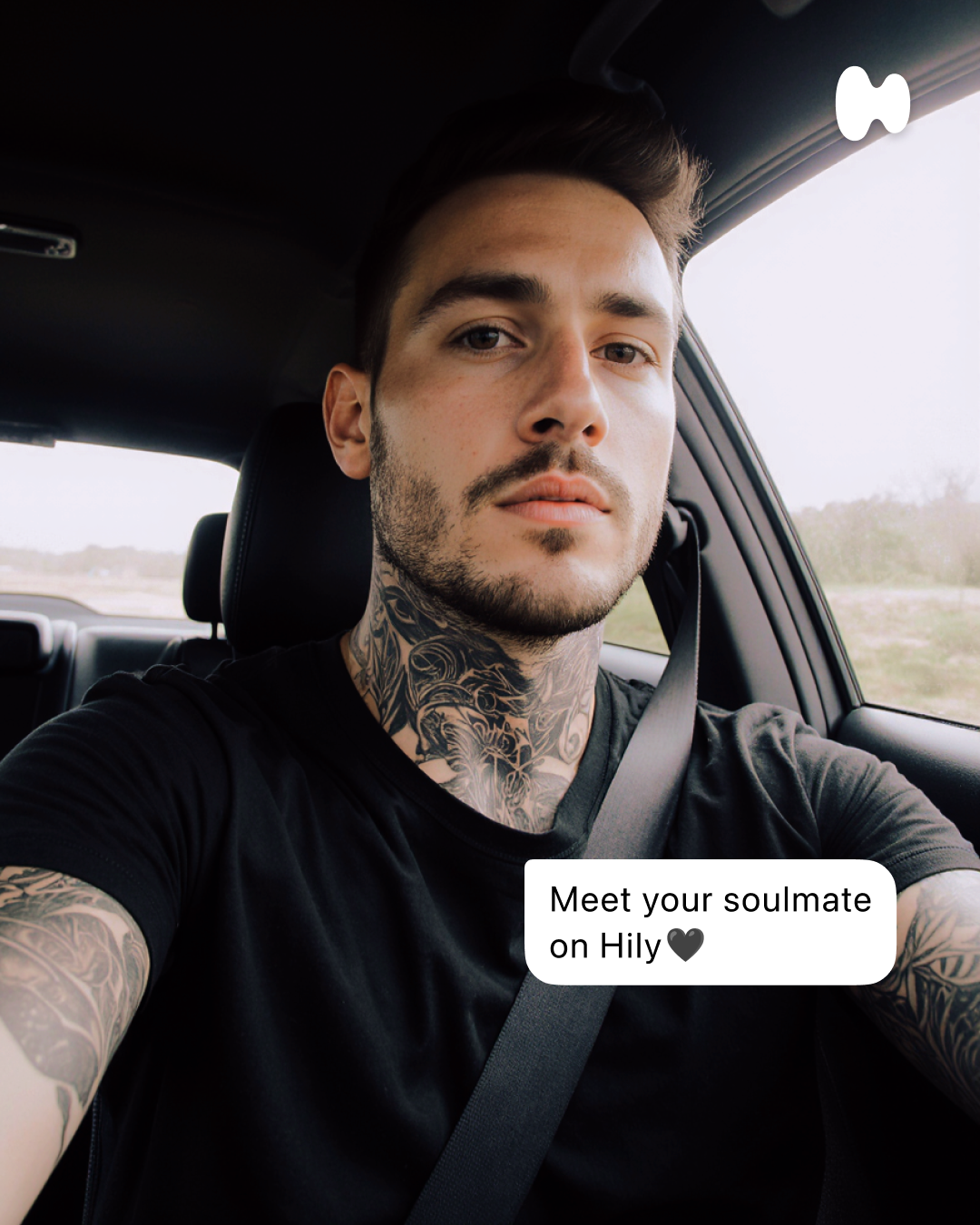 Hily: Meet New People Facebook ad: Ready to date?