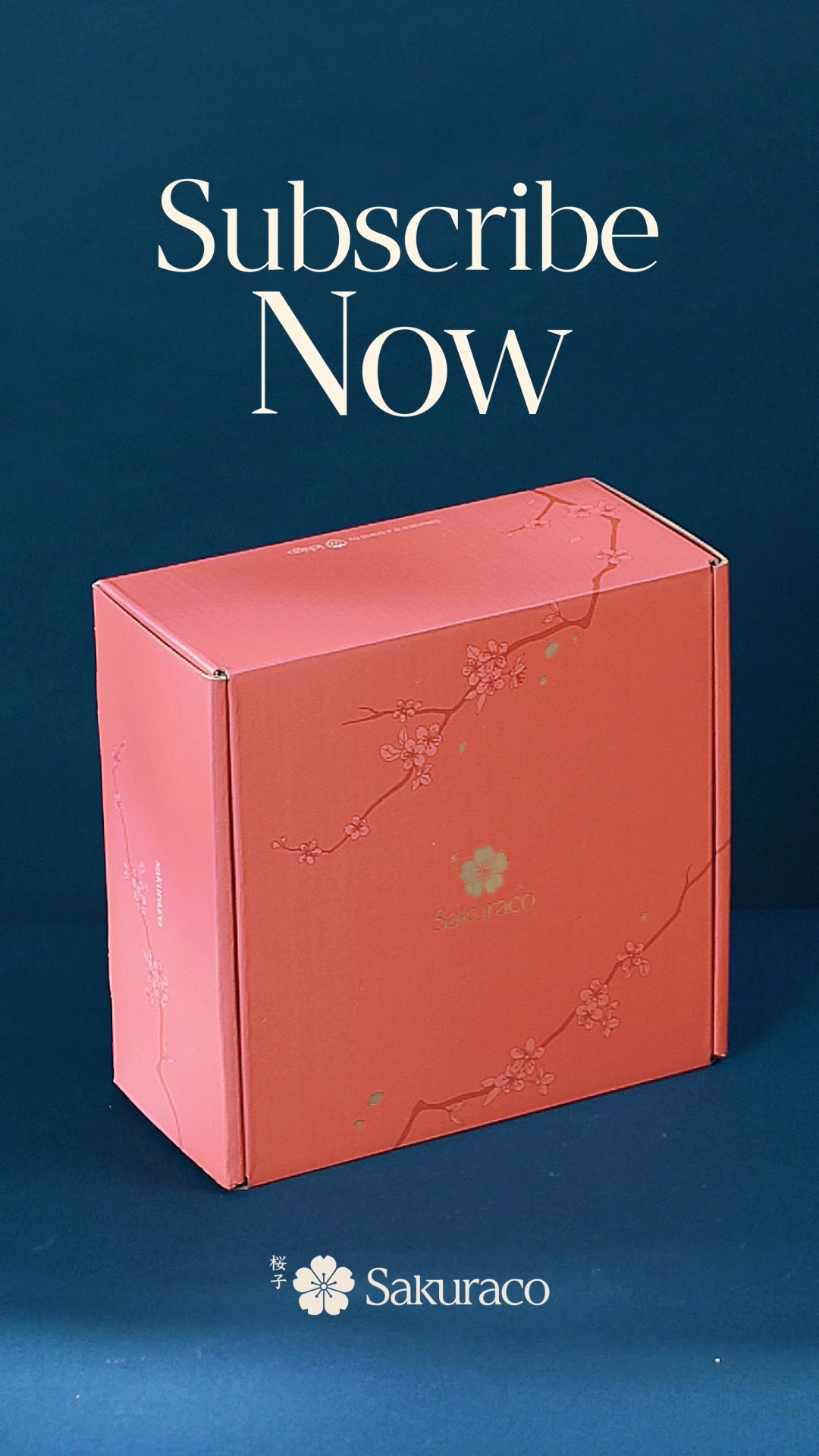 Sakuraco Facebook ad: Enjoy a self care moment with snacks from Japan