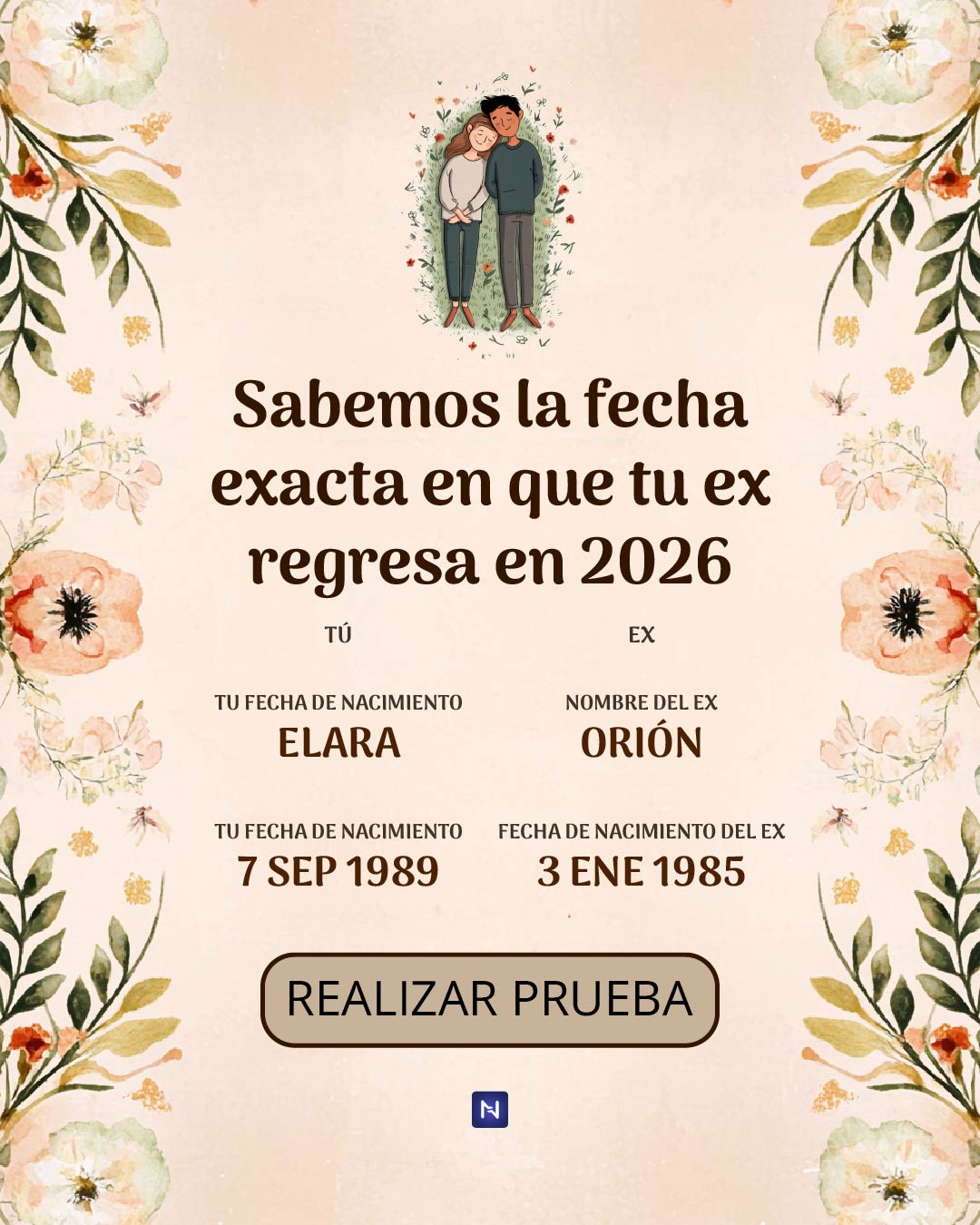 Nebula: Does my ex returns? Facebook ad