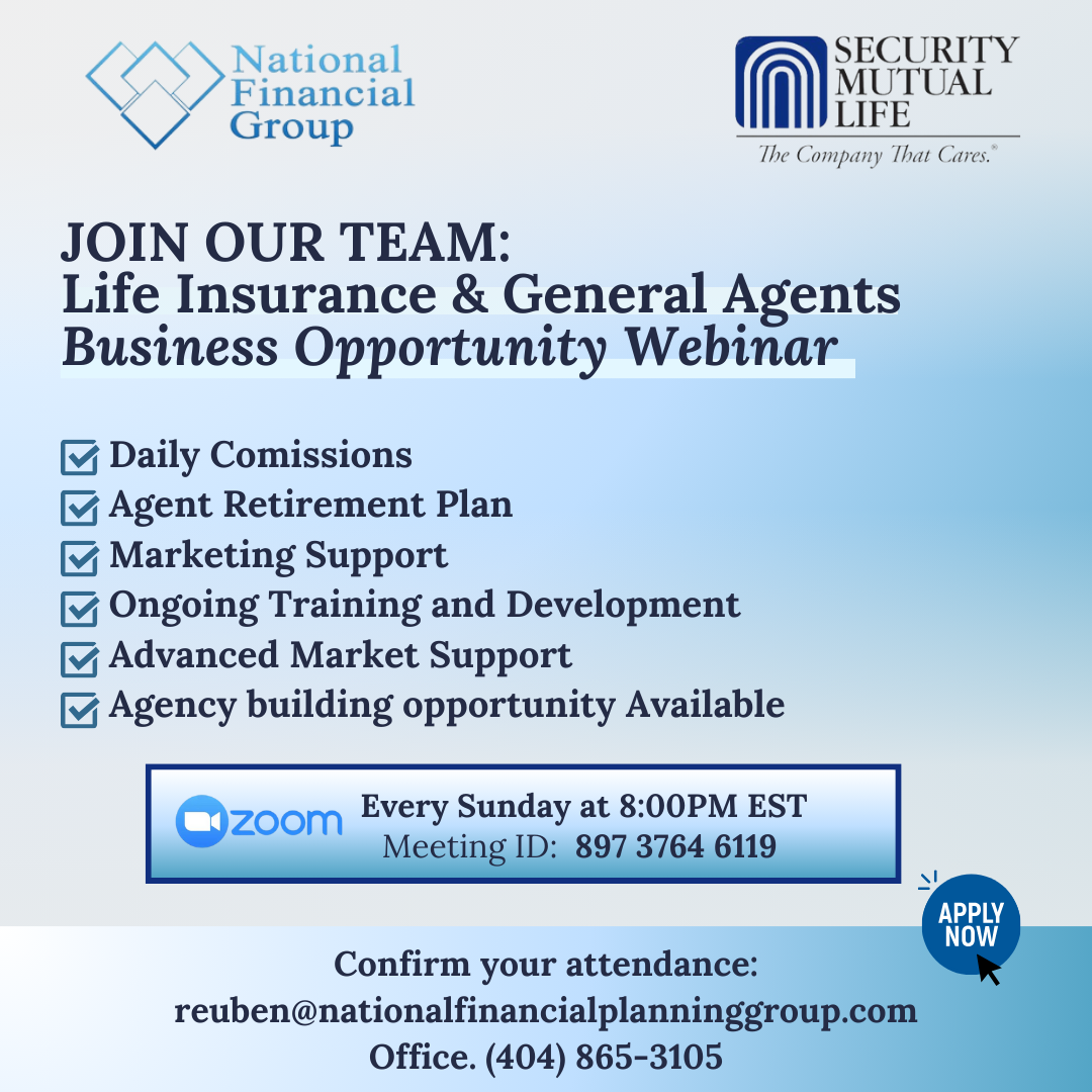 National Financial Planning Group Facebook ad: Join our team!