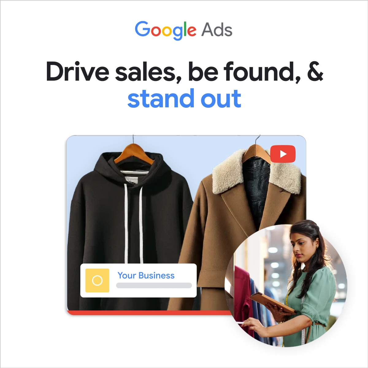 Google Ads Facebook ad
